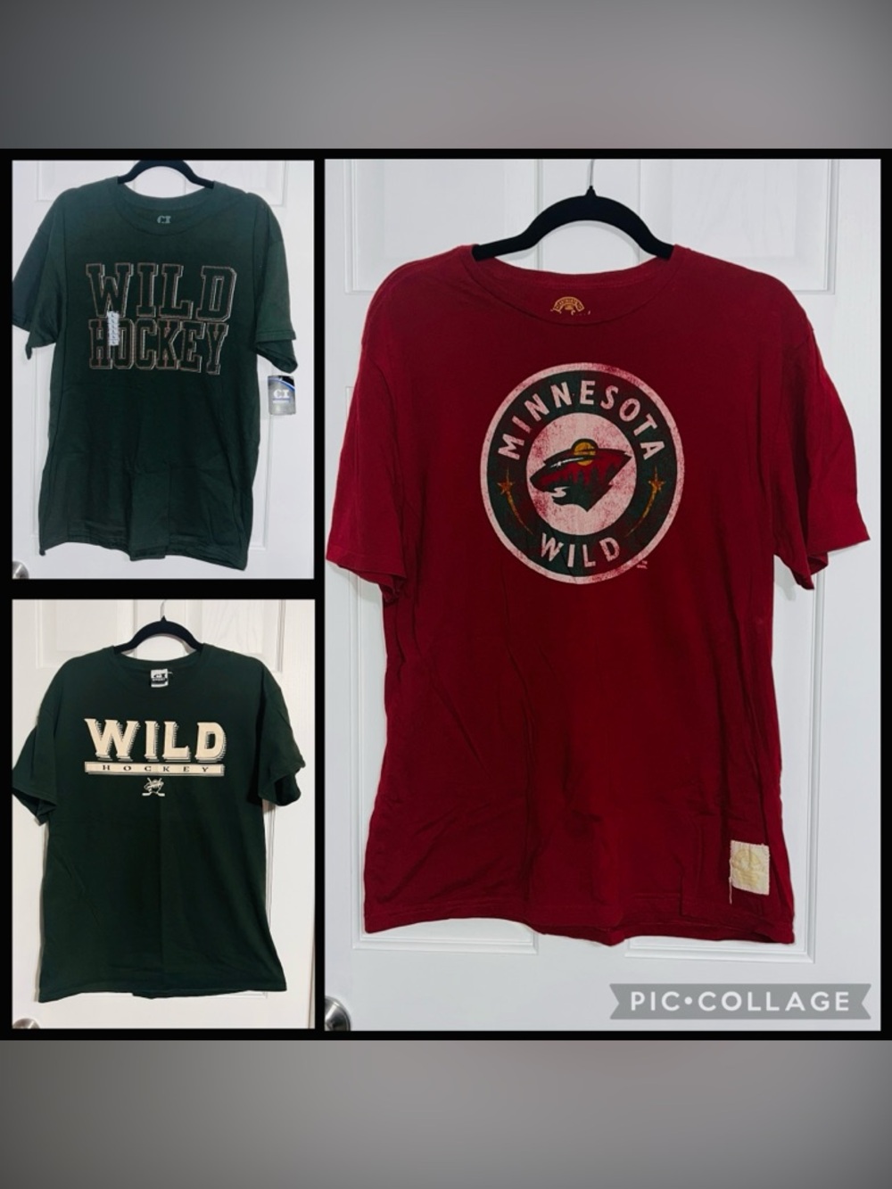 Minnesota WILD T-shirt Lot Size XL